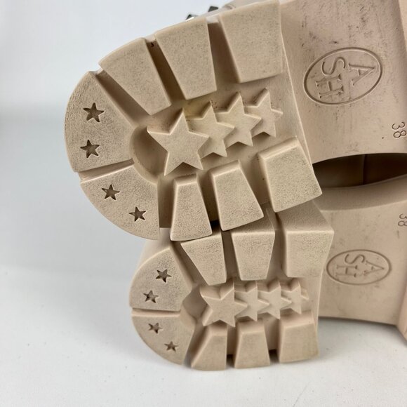 Ash Womens Lenny Studded Leather Chelsea Boots Whisper Cream size EU 38 US 7.5 8 - Picture 15 of 16